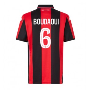 OGC Nice Hicham Boudaoui #6 Hemmatröja 2025-26 Kortärmad OGC Nice Hicham Boudaoui #6 Hemmatröja 2025-26 Kortärmad